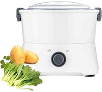Automatic Rotary Rolling Peeler, Electric Potato Peeler for Kitchen and Commercial Use, Salad Rotating Machine and Quick Vegetable Peeling Tool