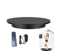 Automatic Rotating Display Stand with Remote Control, Electric Turntable for Photography, 100KG Load Capacity, Adjustable Speed, 42CM Revolving Platform