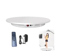 Automatic Rotating Display Stand with Remote Control, Electric Turntable for Photography, 100KG Load Capacity, Adjustable Speed, 42CM Revolving Platform