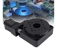 Automatic Rotating Platform (360°/45kg), Rotating Display Stand (100mm), Repeatability Up 0.005°, Scale (Easy Position), Horizontal/Vertical Use, for Optics Experiment,100mm