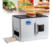 Automatic Roti Maker Electric Chapati Machine 20-Piece Capacity Multi-Purpose Flatbread Maker for Tortilla Dosa Pancake Pita Bread Commercial Home Use