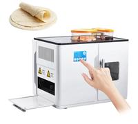 Automatic Roti Maker, Fully Automatic Chapati Tortilla Pancake Flatbreads Pita Making Machine, One Key to Make 20 Pcs/One Time, Smart Display Touch Screen