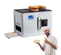 Automatic Roti Maker Machine - Intelligent Tortilla and Pancake Maker with LED Display for Easy Preparation of Chapati and Flatbreads