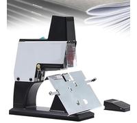 Automatic Saddle Stitch Stapler, Electric Binding Machine with Adjustable Force and 40 Sheet Capacity for Printing and Office Use