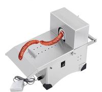 Automatic Sausage Linker Tying Machine, Electric Sausage Binding Machine, Adjustable Length, Stainless Steel, for Supermarkets & Butcher Shops