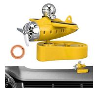 Automatic Scented Aircraft - Solar Energy Car Deowiner Air, Extended Fragrance with Elegant Design for Fresh Air in Vehicle, Truck Decoration for