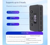 Automatic Screen Clicker Device for Mobile Phones, 30 Speed Adjustable Auto Clicker with Physics-Based Technology, 200mAh Battery, ABS Material(5)