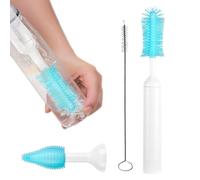 Automatic Scrubbing Device - Electric Cleaning Wand, Cordless Power Scrubber for Kitchenware, Handheld Rotary Tool with USB Charging Dock, Household Supplies, Motorized Polisher for Glass Rinsing