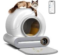 Automatic Self-Cleaning Cat Litter Box, Fully Enclosed 65L Cat Toilet Litter Tray for Easy Cleaning, Pet Supplies for Cats