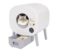 Automatic Self-Cleaning Cat Litter Box, Smart Robot Tray for Multiple Pets, Ideal Solution for Busy Owners