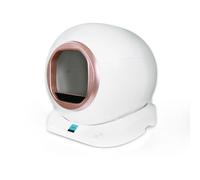 Automatic Self-Cleaning Cat Litter Box with App Control and Safety Door for Pet Waste Management