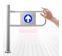 Automatic Self-Closing Swing Gate - for Supermarkets, Warehouses, Shops, Libraries and Public Spaces - Improves Security and Safety Right