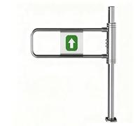 Automatic SelfClosing 90° Pedestrian Gate Unidirectional Entrance Swing Door for Safety Durable 80cm Outdoor Gate for Libraries Gardens and Fences(80cm/31.5in)