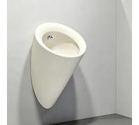 Automatic Sensor Ceramic Urinal, Spill Proof Flush System for Commercial Bathroom, Hotel, Garage, Bar, Public Restroom
