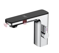 Automatic Sensor Faucet for Bathroom Sink Touchless Infrared Tap Chrome Wash Basin Faucet Hygienic Water Saving Sensor Taps for Modern Bathrooms