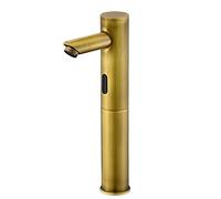 Automatic Sensor Faucet for Bathroom Sink, Touchless Tap with Battery Power, Cold Water Mixer Tap for Wash Basin, Smart Touch-Free Operation, Easy Installation