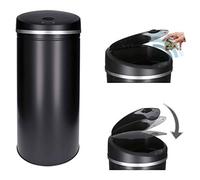 Automatic Sensor kitchen bin 40l - Smart touchless waste trash can - automatic lid, Odor-inhibiting, stainless steel, soft close, LCD display, motion sensor - Waste Rubbish Bin, Dustbin, Trash Can