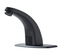 Automatic Sensor touchless Bathroom Sink Faucet Black Automatic Sensor Mixer tap touchless tap Bathroom Sink tap, hot and Cold taps Beauty Comes