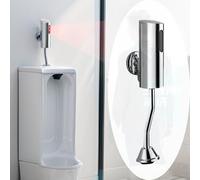 Automatic Sensor Urinal Flush Valve, Intelligent Faucet, Wall Mounted Automatic Sensor Touchless Bathroom Toilet Urinal Flush Valves Infrared Intelligent Sensor Urinal Flush Valve