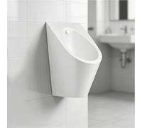 Automatic Sensor Urinal for Men 304 Stainless Steel WallMounted Commercial Bathroom Urinal ClogFree Drain ScuffResistant h Ideal for Home Office Hotel (White)