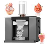 Automatic Shaved Ice Machine, 280W, 60kg/Day, Easy-Clean Design | Automatic Ice Shaver Machine with High-Speed Motor for 60 kg/Day, Easy-Clean Design for Home and Commercial Use