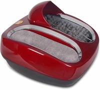 Automatic Shoe Cleaner Machine - Intelligent Sole Polisher with Fully Sensor Switch, Ideal for Hotels, Commercial Buildings, and Banks - Efficient Shoe Cleaning and Maint,Red