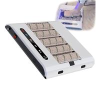 Automatic Shoe Cleaner, Rechargeable 1000PA Suction and 260RPM Polishing, Quick Sole Cleaning for Home Entrance