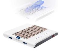 Automatic Shoe Cleaner - Rechargeable Induction Polisher, 2600mAh Commercial Shoe Cleaning Machine for Hotels, Offices, Banks