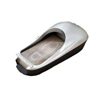 Automatic Shoe Cover Dispenser, Disposable Dispenser 1 Roll Film, for Home Shop Hotel, Waterproof and Dustproof, 60 * 28 * 18(Silver A)