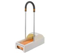 Automatic Shoe Cover Dispenser, Large Capacity Foot Protector Machine with Comfortable Pedal, Durable Plastic & ABS Design for Home Office Hospital Factory Use, Keeps Floors Clean and Hygienic