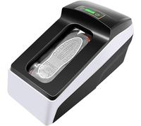 Automatic Shoe Cover Dispenser Machine - LCD Smart Overshoes Dispenser with 1000 Disposable Anti-Slip Shoe Covers for Industrial & Business Use