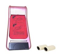 Automatic Shoe Cover Dispenser Machine with 2 Roll Overshoe Film, Easy-To-Use, Non-Electric Shoes Covers Film Dispensers(PinkD)