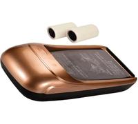 Automatic Shoe Cover Dispenser, Mechanical Shoes Film, Machine Home Visitor Long-Term Use Disposable Covers(Gold)