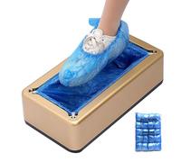 Automatic Shoe Cover Dispenser, Shoes Covers Disposables Machine, Portable Shoe Cover DispenserReusable Automatic Shose Wrapping Machine, For Family Gatherings Holiday Celebration