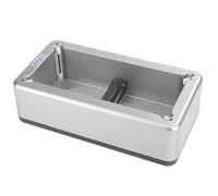 Automatic shoe cover dispenser, slip-free dispenser, reusable boot lid machine | versatile dust shoe cover dispenser, Silver, Se référer au descriptif