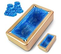 Automatic Shoe Cover Dispenser with 200pcs Disposable Shoe Covers Automatic Shoe Cover Machine Shoe Covers Disposable Non Slip Waterproof Suitable for Indoor