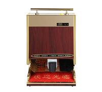 Automatic Shoe Polisher Common in The Hotel Lobby Titanium Wood Grain Shoe Polisher Infrared Sensor Shoe Polisher