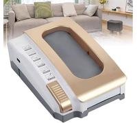 Automatic Shoe Polisher, Electric Induction Sole Cleaning Machine, USB Rechargeable, Cordless & Wired, for Home Office Entryway