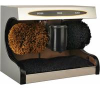 Automatic Shoe Polisher, Electric Shoe Cleaner Machine for Dust Removal and Polishing, Stainless Steel Portable Leather Shoe Cleaning Kit