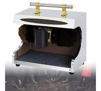 Automatic Shoe Polisher Machine - Electric Shoe Brush with Double Combination Brush for Home and Office Use