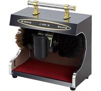 Automatic Shoe Polisher Machine with Double Brush, Quick Polish, Low Noise, Easy Clean for Home and Hotel Lobby