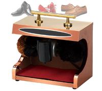 Automatic Shoe Polisher Machine with Induction and Double Brush, Overheating Protection for Home, Hotel, Bank and Commercial Use