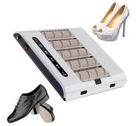 Automatic Shoe Polisher, Rechargeable Sole Cleaning Machine, Waterless Shoe Cleaner with 1000PA Suction for Quick 5s Wipe - Perfect for Home, Office, Hotel Use