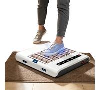 Automatic Shoe Polisher & Sole Cleaner with 1000Pa Suction, Waterless Cleaning for Sneakers & High Heels, Ideal for Home, Office & Hotel Entryway