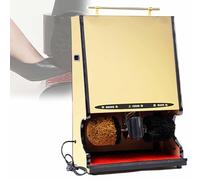 Automatic Shoe Polisher, Vertical Commercial Electric Design, Convenient Labor-Saving, Double Brush System, Low Noise for Home Use
