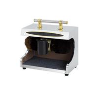Automatic Shoe Polisher with Armrest, Home and Hotel Lobby Shoe Shining Machine for Effortless Cleaning