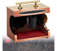 Automatic Shoe Polisher with Double Brush for Home and Office Use