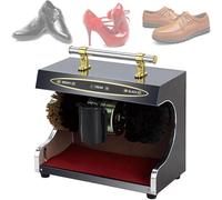 Automatic Shoe Polishing Machine, Fully Automatic Induction Design, Electric Titanium Polisher for Household and Public Use
