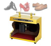 Automatic Shoe Polishing Machine - Fully Automatic Induction Design for Efficient Household and Public Use, Electric Titanium Polisher (A)