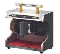 Automatic Shoe Polishing Machine - Fully Automatic Induction Technology for Household and Public Use, Electric Titanium Finish